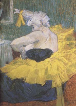 Henri de toulouse-lautrec The Clowness Cha-U-Kao (mk09)